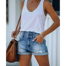 Load image into Gallery viewer, Women's Casual Fashion Jeans Denim Shorts