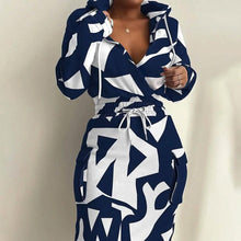 Load image into Gallery viewer, Women's Casual Long Sleeve Sweatshirt Dress