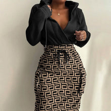 Load image into Gallery viewer, Women's Casual Long Sleeve Sweatshirt Dress