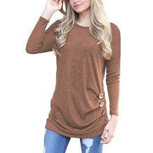 Load image into Gallery viewer, Women's Casual Long Sleeve Tunic Tops