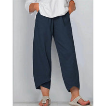 Load image into Gallery viewer, Women's Casual Plus Size Cotton Pants
