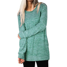 Load image into Gallery viewer, Women's Casual Sweatshirts Long Sleeve Oversized Shirt