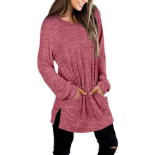 Load image into Gallery viewer, Women's Casual Sweatshirts Long Sleeve Oversized Shirt