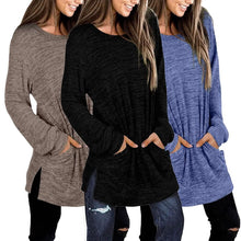 Load image into Gallery viewer, Women's Casual Sweatshirts Long Sleeve Oversized Shirt