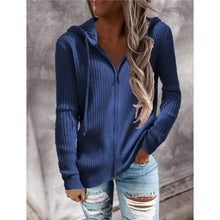 Load image into Gallery viewer, Women's Casual Zip Hoodied Jacket