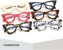 Load image into Gallery viewer, Womens Cat Eye Glasses Frame Fashion Designer Prescription eyeglasses With Clear Lens Fashion Cat Eye Womans Optical Glasses Prescription Lens Small Frames Women Transparent Glasses Eyeglasses Frames