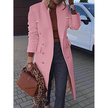 Load image into Gallery viewer, Women's Coat Regular Fit Warm Casual Jacket Long Sleeve Solid Color