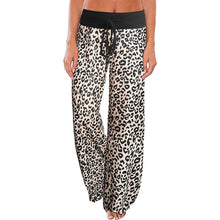 Load image into Gallery viewer, Women's Comfy Stretch Drawstring Palazzo Wide Leg Lounge Pant