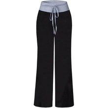 Load image into Gallery viewer, Women's Comfy Stretch Drawstring Palazzo Wide Leg Lounge Pant