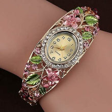 将图片加载到图库查看器,Women's Crystal Bracelet Wrist Watch