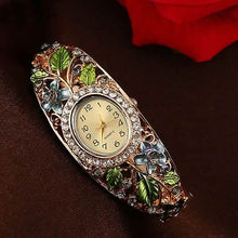 将图片加载到图库查看器,Women's Crystal Bracelet Wrist Watch