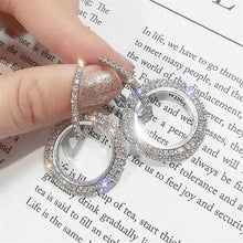 Load image into Gallery viewer, Women's Crystal Earrings