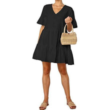 Load image into Gallery viewer, Women’s Cute Shift Dress with Pockets