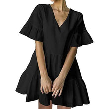 Load image into Gallery viewer, Women’s Cute Shift Dress with Pockets