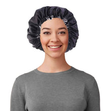 Load image into Gallery viewer, Women's Double Layer Reversible Silky Satin Headscarf Sleeping Bonnet Hat Headband