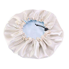 Load image into Gallery viewer, Women's Double Layer Reversible Silky Satin Headscarf Sleeping Bonnet Hat Headband