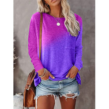 Load image into Gallery viewer, Women's Drawing T-Shirt Crew Neck Basic Top
