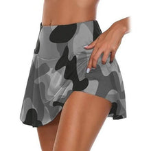 Load image into Gallery viewer, Women's Fashion Camouflage Print Athletic Skirt