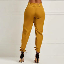 Load image into Gallery viewer, Women's Fashion Drawstring Ankle Trousers