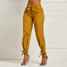 Load image into Gallery viewer, Women's Fashion Drawstring Ankle Trousers