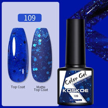 Load image into Gallery viewer, Womens Glossy Colorful 8ml Nail Gel Polish Permanent UV LED Summer Winter High Quality Fashion Design