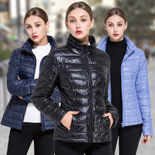 将图片加载到图库查看器,Women’s Goose Down Lightweight Puffer Jacket
