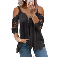Load image into Gallery viewer, Women's Half Sleeve V Neck Sexy Top