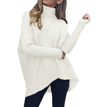 将图片加载到图库查看器,Women's High Neck Long Sweater