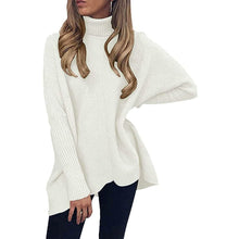 将图片加载到图库查看器,Women's High Neck Long Sweater