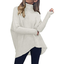 将图片加载到图库查看器,Women's High Neck Long Sweater