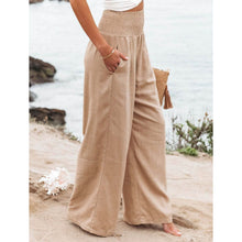 Load image into Gallery viewer, Women's High Waist Loose Wide Leg Pants