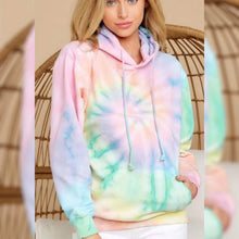 Load image into Gallery viewer, Women's Hoodie Pullover Tie Dye Hoodies