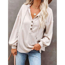 将图片加载到图库查看器,Women's Hoodie Sweatshirt Solid Color