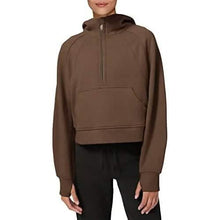 Load image into Gallery viewer, Women's Hoodies Fleece Lined Collar Pullover