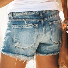 将图片加载到图库查看器,Women's Jeans Shorts Denim