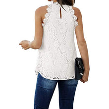 Load image into Gallery viewer, Women's Lace Crochet Hollow Out Tank Top