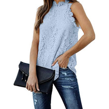 Load image into Gallery viewer, Women's Lace Crochet Hollow Out Tank Top