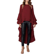 将图片加载到图库查看器,Women's Lantern Long Sleeve Casual Top