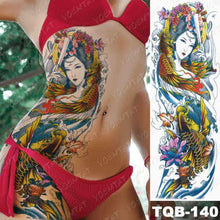 Load image into Gallery viewer, Womens Large Tattoo Eye Lion Waterproof Temporary Sticker Realistic Big Luxury Tattoo Modern Design