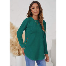 将图片加载到图库查看器,Women's Long Sleeve Crew Neck T-Shirt