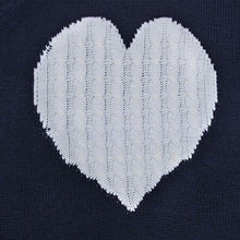 Load image into Gallery viewer, Women's Long Sleeve Crewneck Cute Heart Knitted Sweaters