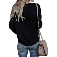 Load image into Gallery viewer, Women's Long Sleeve Crewneck Cute Heart Knitted Sweaters