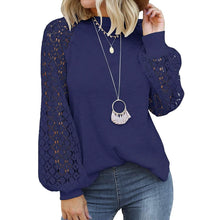 Load image into Gallery viewer, Women's Long Sleeve Lace Top