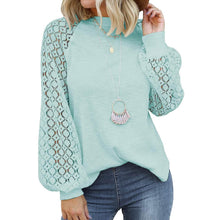 Load image into Gallery viewer, Women's Long Sleeve Lace Top