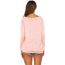将图片加载到图库查看器,Women's Long Sleeve Off Shoulder Top
