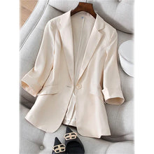 将图片加载到图库查看器,Women's Long Sleeve Pocket Casual Blazer