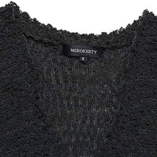 Load image into Gallery viewer, Women's Long Sleeve Soft Chunky Knit Sweater Coat