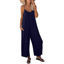 将图片加载到图库查看器,Women's Loose Sleeveless Jumpsuits