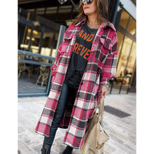 Load image into Gallery viewer, Womens Lounge Lapel Button Up Long Sleeve