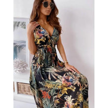 Load image into Gallery viewer, Women's Maxi Sleeveless Backless Dress